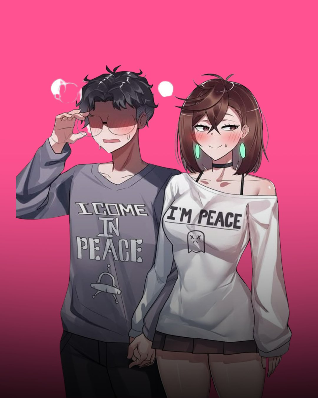 Freaky Couple T-shirts